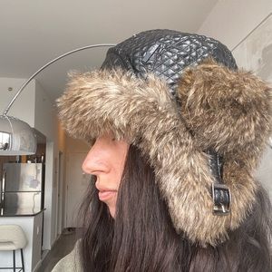 Nobis Faux Fur trapper hat